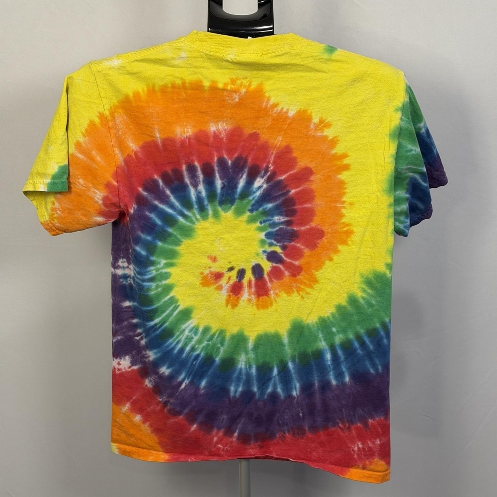Purdue Boilermakers Shirt Mens Small Tie Dye NCAA Football Port & Company - Picture 2 of 5